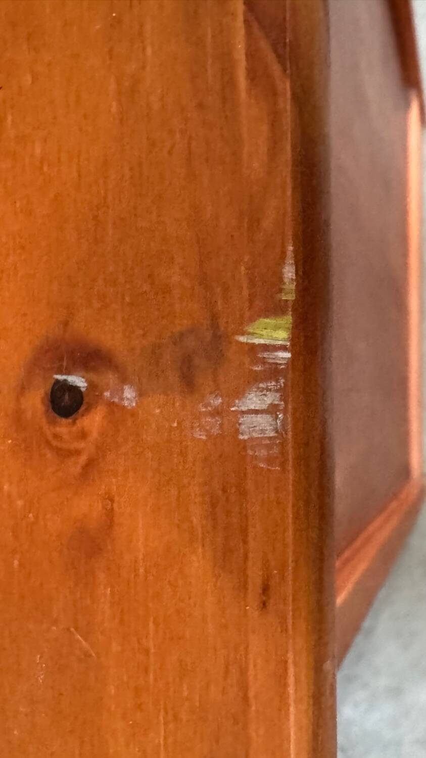 Vintage solid wood desk