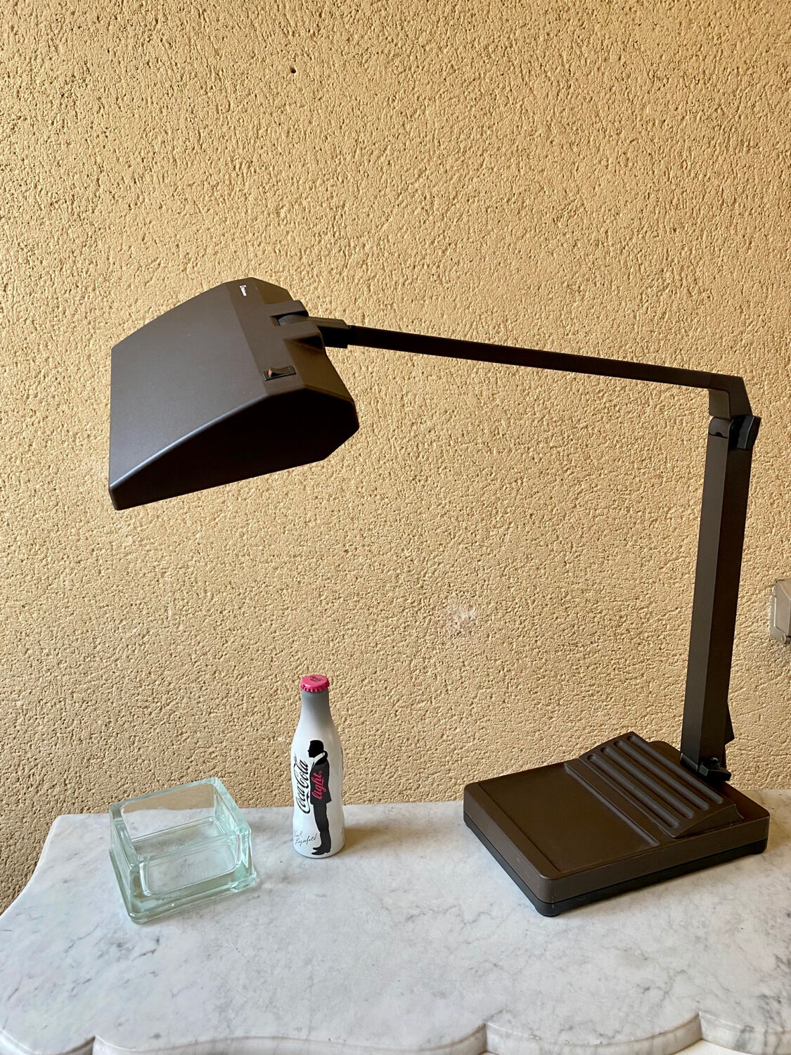 Neon desk lamp Waldmann TL 111 vintage 80s