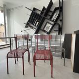 Set of 5 chairs René Malaval 1935