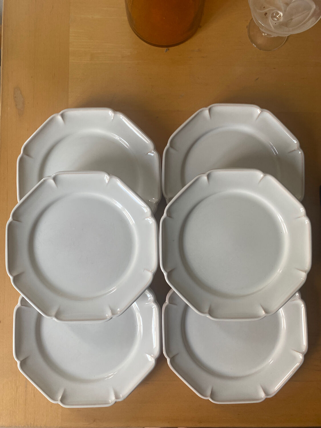 Assiettes Gien moton