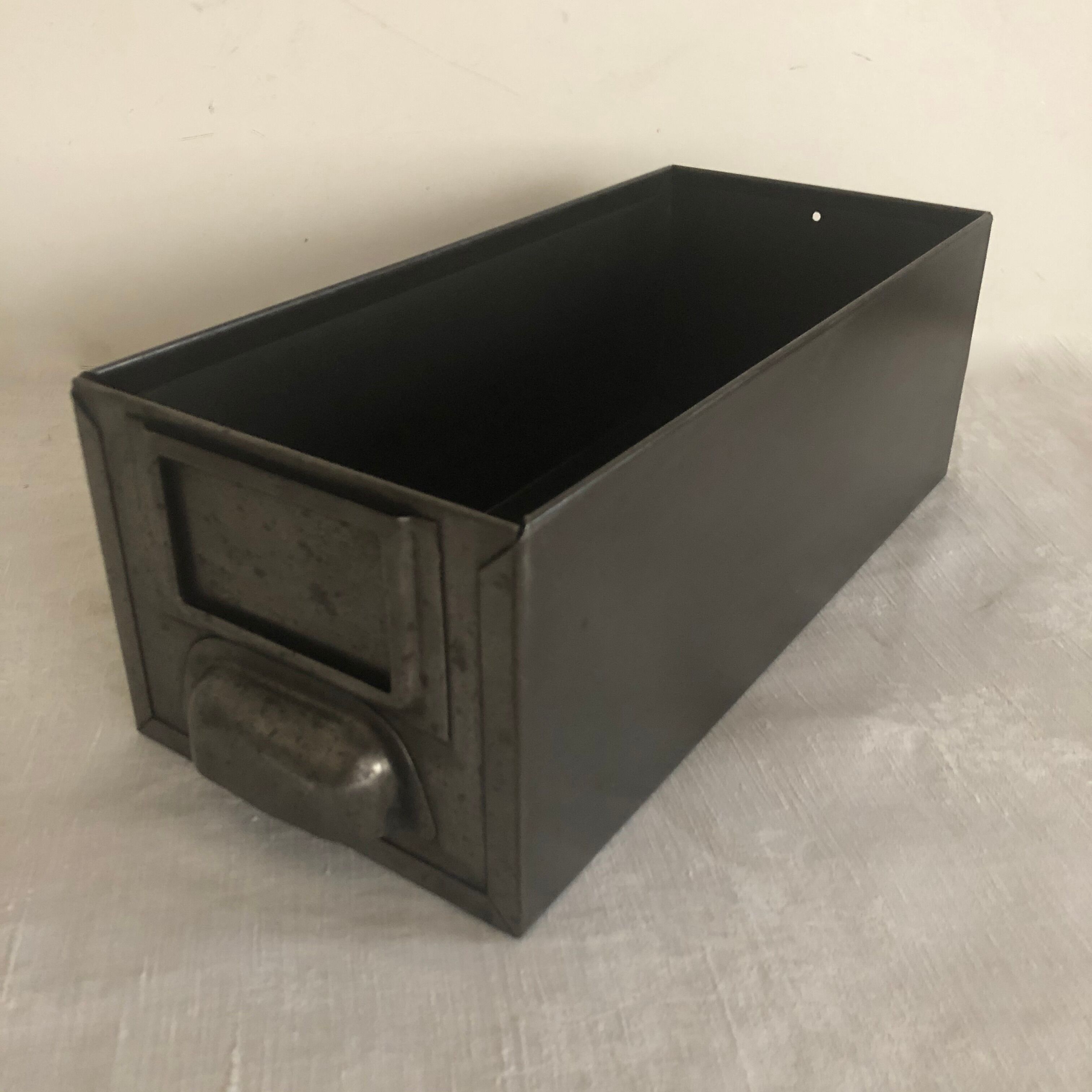 Pair of industrial drawers, workshop lockers