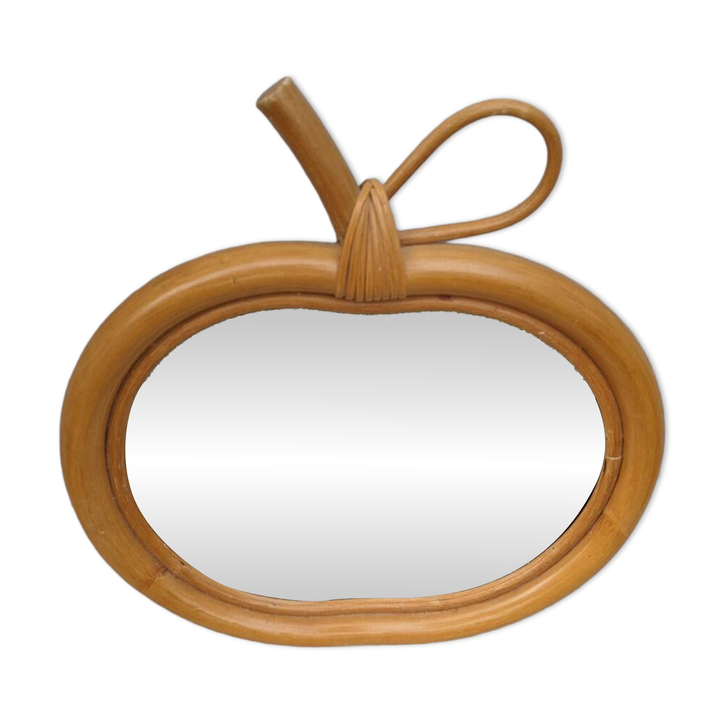 Vintage apple mirror bohemian country decoration for children