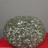 Lot of 2 glass lamps
