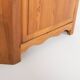 Axel Einar Hjorth ‘Lovö’ solid pine corner cabinet by Nordiska Kompaniet