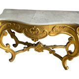 Louis xv 19's style gilded console