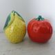 salt shaker pepper lemon tomato slip