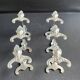 6 Large knife rests – Cailar Bayard – Silver-plated metal