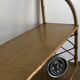Double rattan shelf, 60s/70s