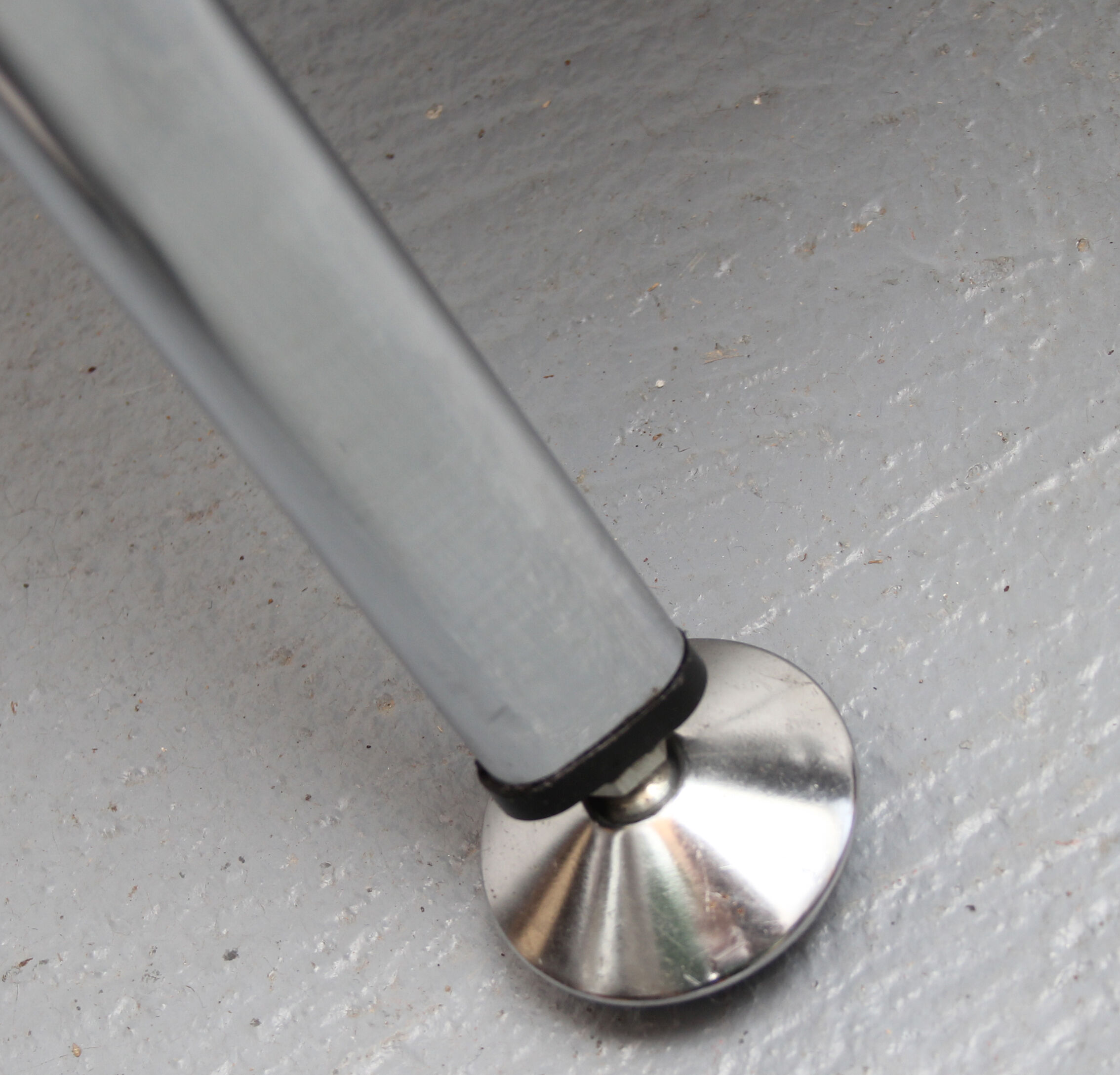 1970s leather chair Drabert darkbrown