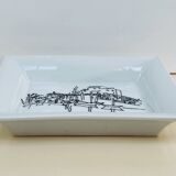 Limoges porcelain catchall - Raoul Dufy design - 1968 edition