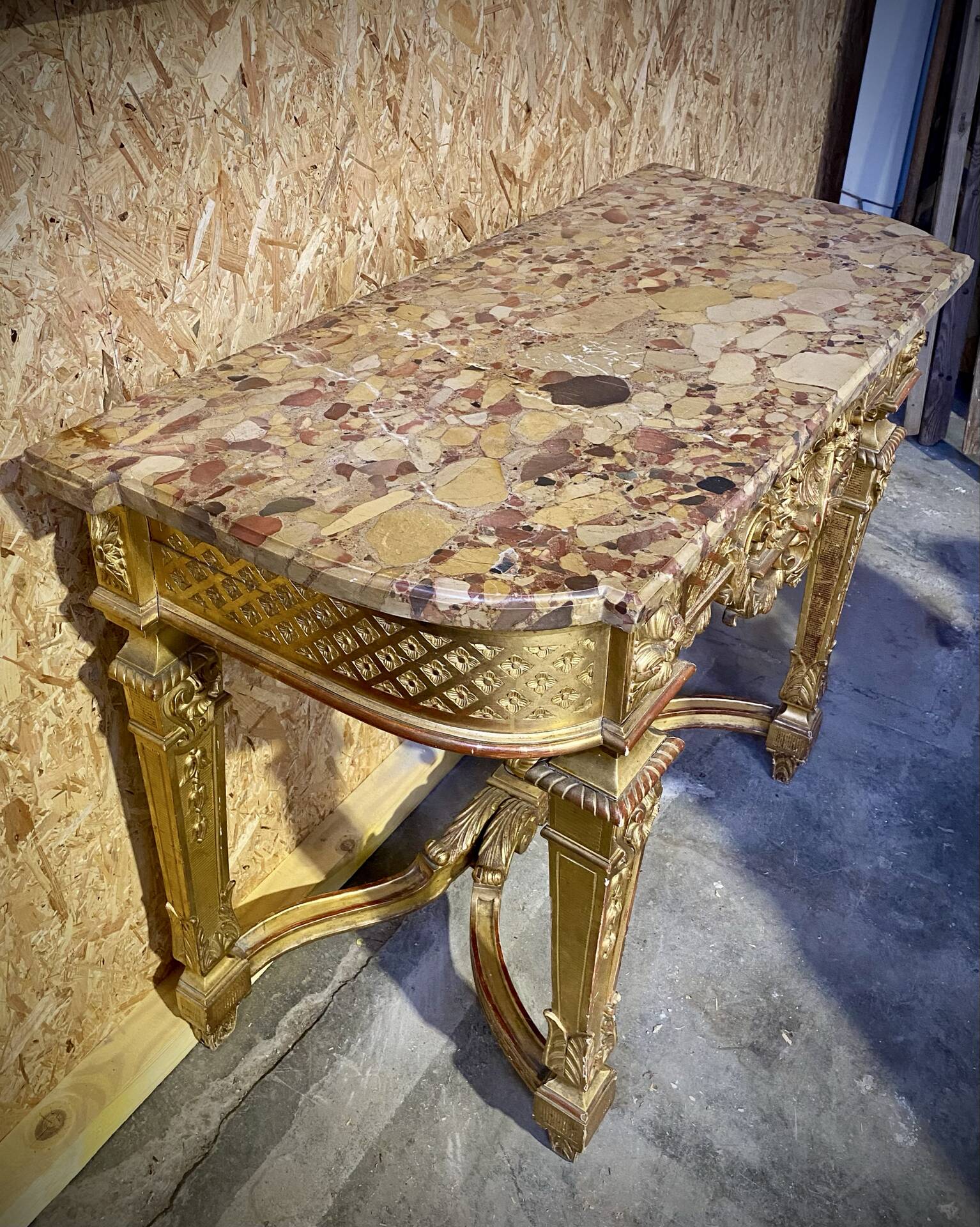 Golden console