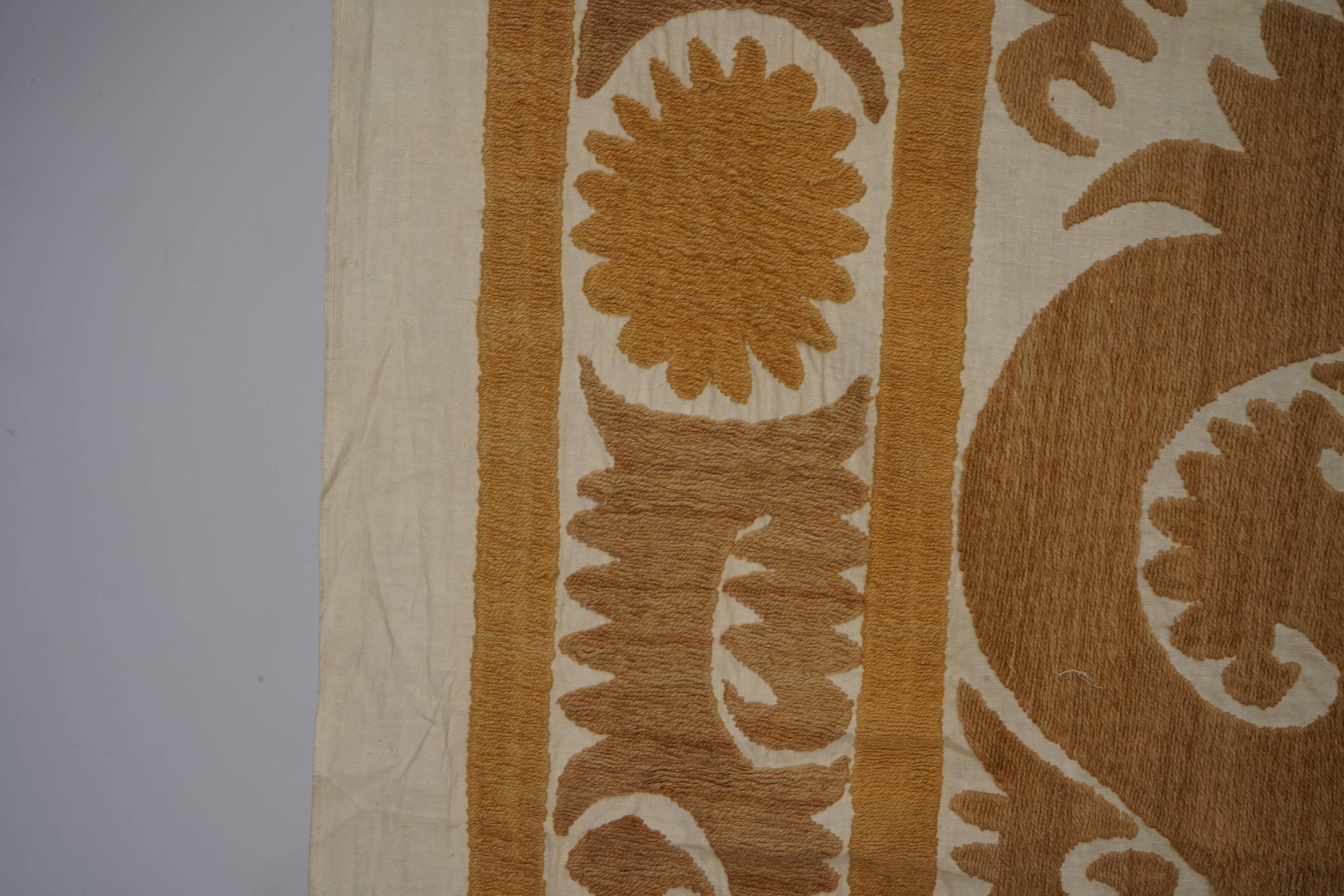 Vintage Turkish hand-knotted rug 127x150 cm