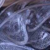 Set of 6 vintage 1970s Arcoroc oyster plates.