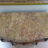 Louis XV curved chest of drawers