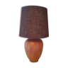 Scandinavian wooden lamp from the 60s/70s