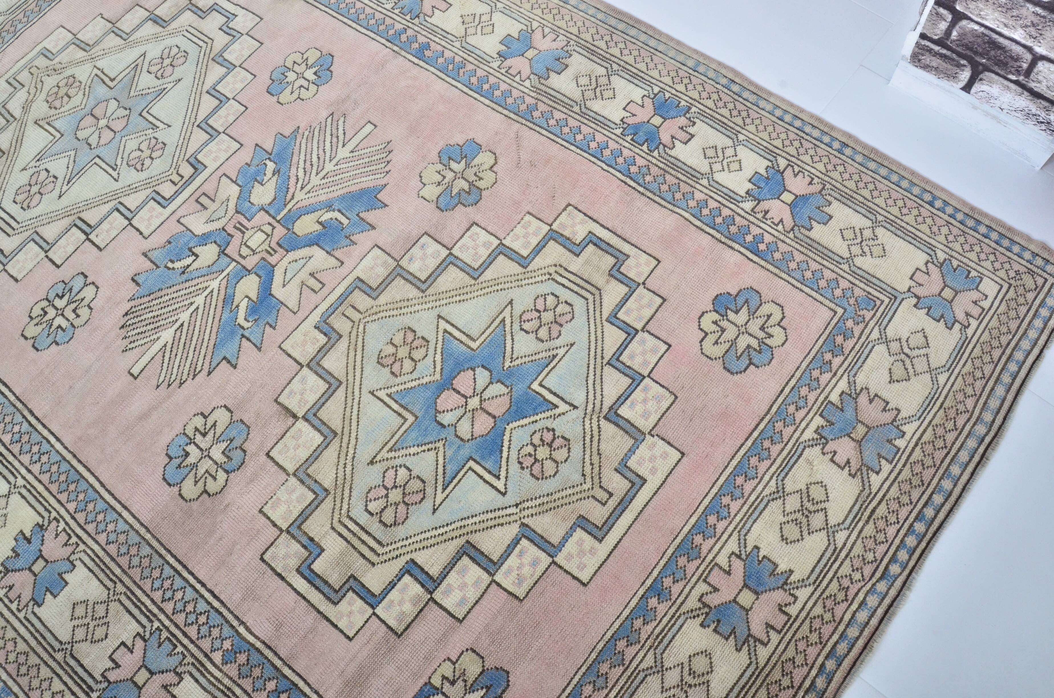 Oushak floral rug sku 3543