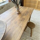 50s pine and oak farmhouse table 2.5m