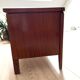 Wooden and rattan toy box