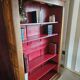Antique solid wood library refurbished