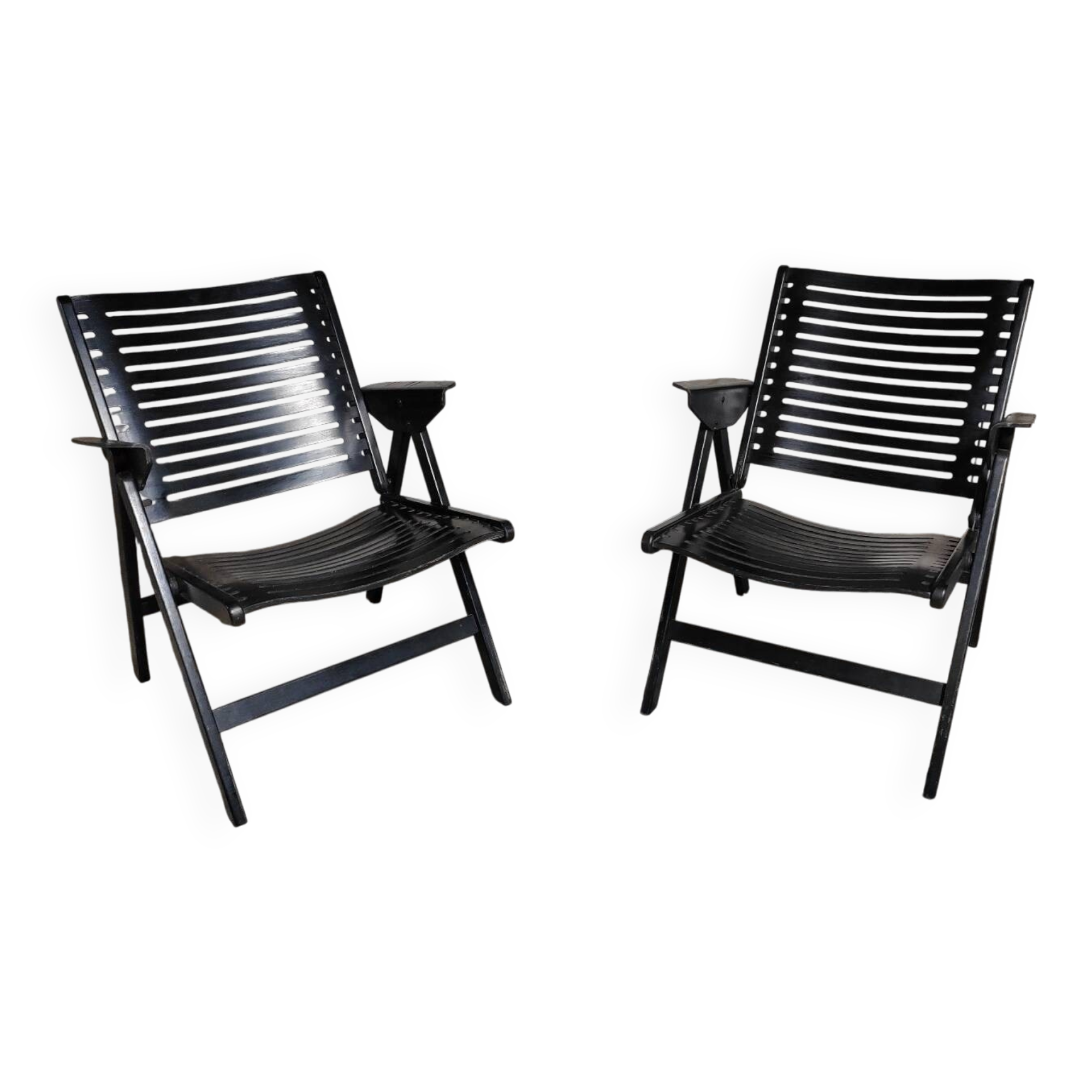 Pair of Rex armchairs