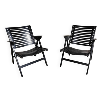 Pair of Rex armchairs