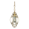 Golden metal chandelier “Dolce vita”
