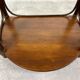 Bamboo side table in Mid-Century Modern style by Gervasoni