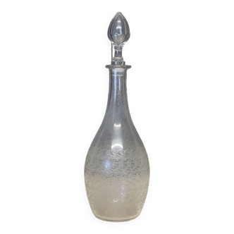 Baccarat crystal carafe, Rohan model