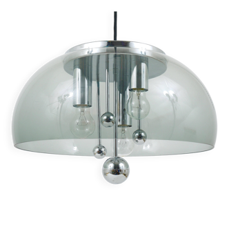Doria mid-century suspension globe, Germany, 1970s