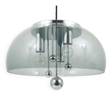 Doria mid-century suspension globe, Germany, 1970s