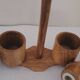 60's salt pepper oil and vinegar set