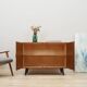 Cabinet en noyer, design danois, années 1960, designer : Børge Mogensen