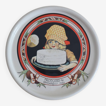 Italian ceramic pie or cake dish