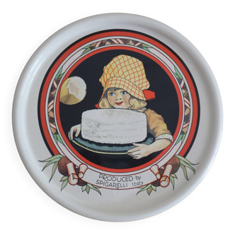 Italian ceramic pie or cake dish