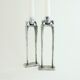 Pair of candlesticks designed by Corry Ammerlaan.