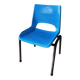 Vintage children's chair blue shell