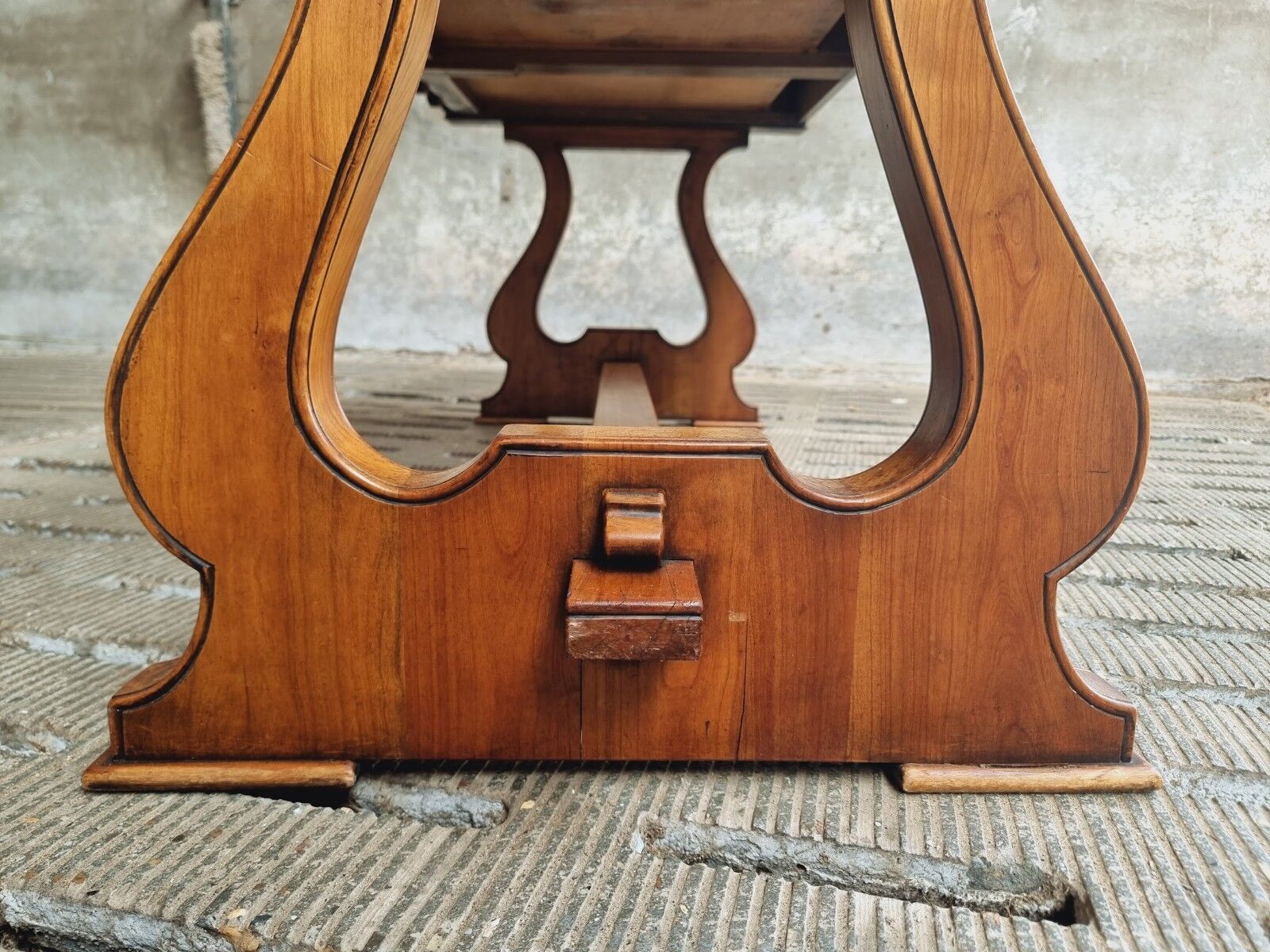 Antique table desk table N.V. Paerels