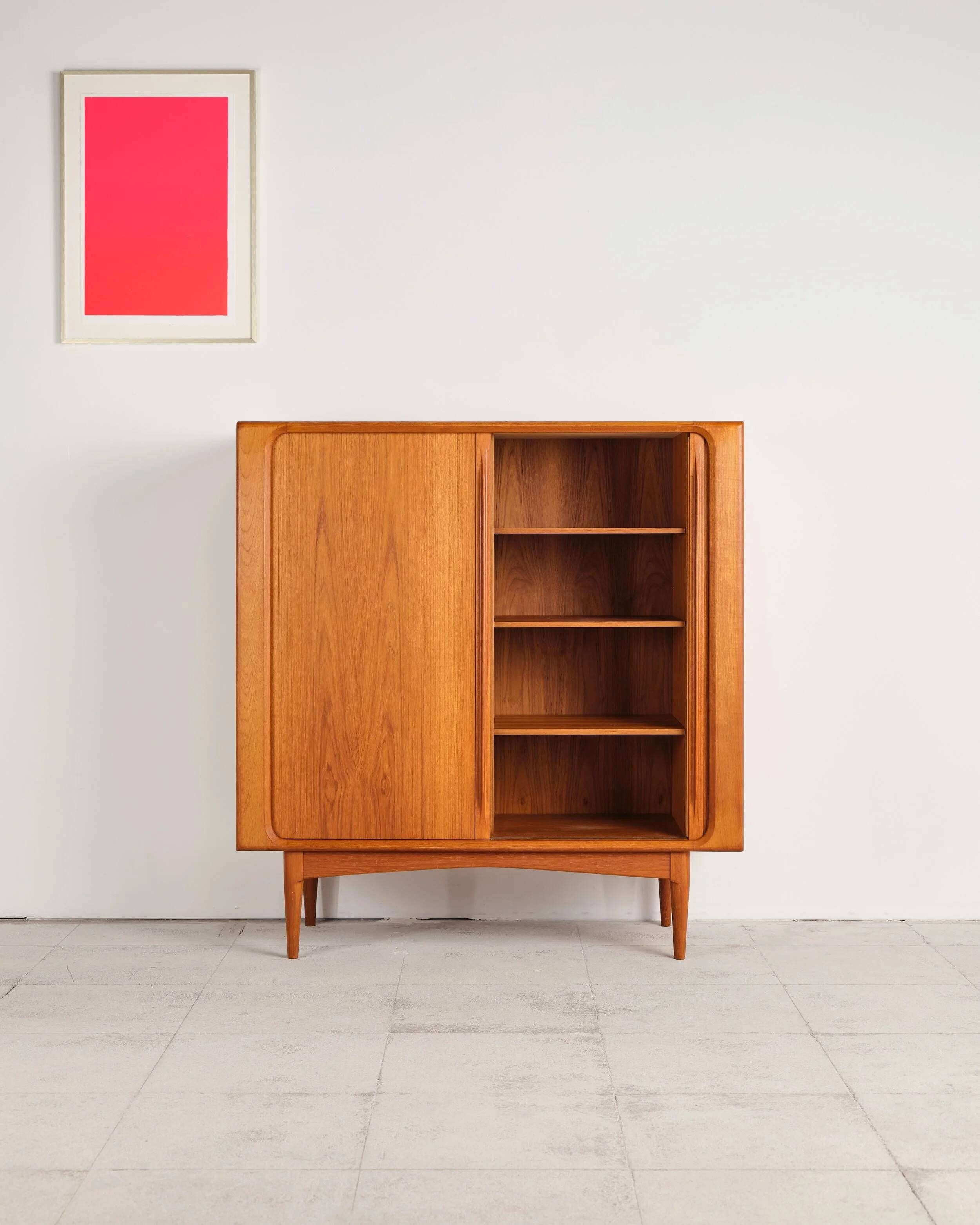 Teak sideboard, Bernhard Pedersen & Søn, Denmark, 1960s