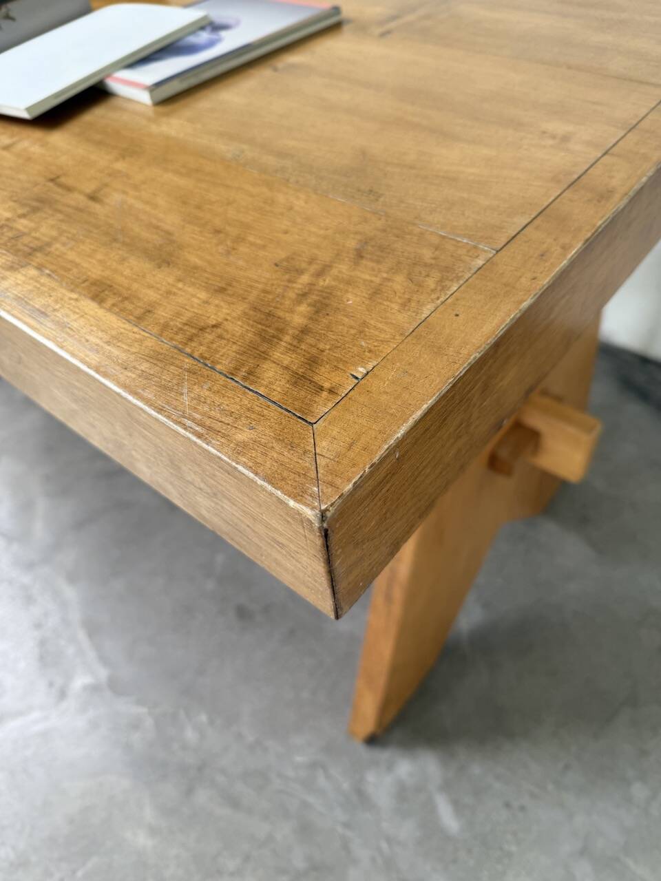 1950s beech mountain furniture table