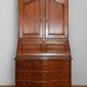 Cabinet Commode Scriban Galbée époque Louis XV En Noyer
