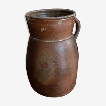 Patinated sandstone pitcher