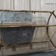 Bench armchair furniture chrome gold 70s