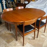 Danish table and 4 chairs