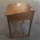 Oak school desk