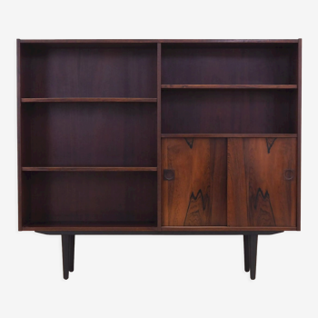 Rosewood bookcase, Danish design, 1970s, production Farsø Møbelfabrik