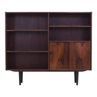 Rosewood bookcase, Danish design, 1970s, production Farsø Møbelfabrik