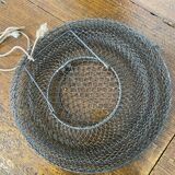 Old vintage fish basket