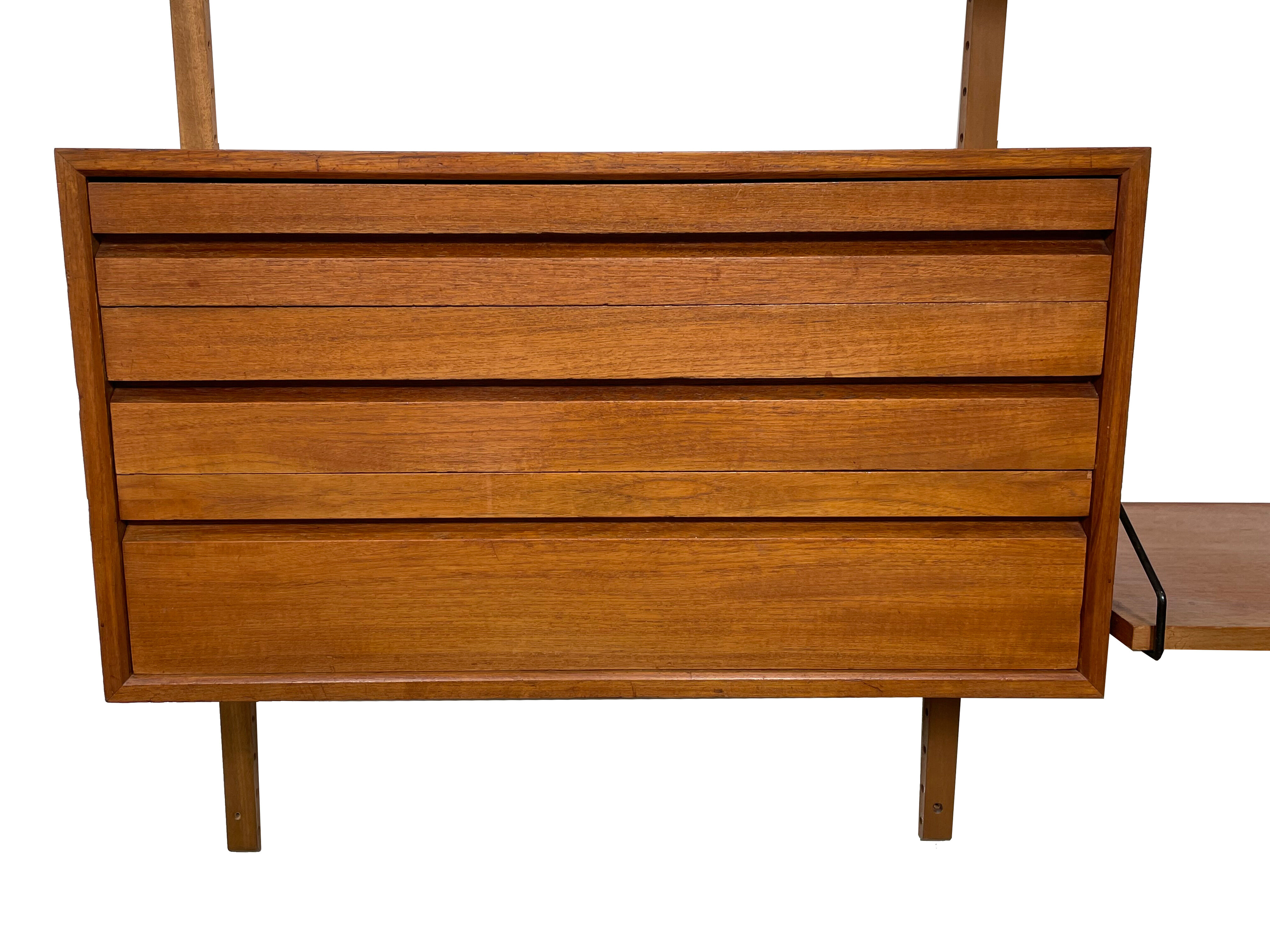 Vintage Poul Cadovius Royal System wall system wall unit