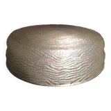 Large 2-light ceiling light with cut glass