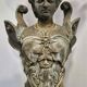 Empire style bronze jardinières, bronze and marble, 1805